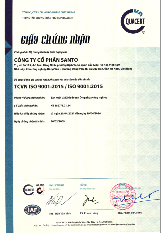 TCVN ISO 9001 :2015